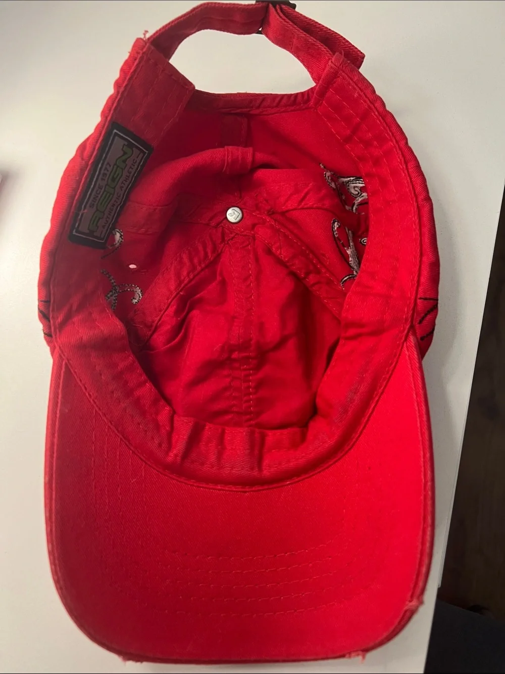 Red Vintage Reign Baseball Cap